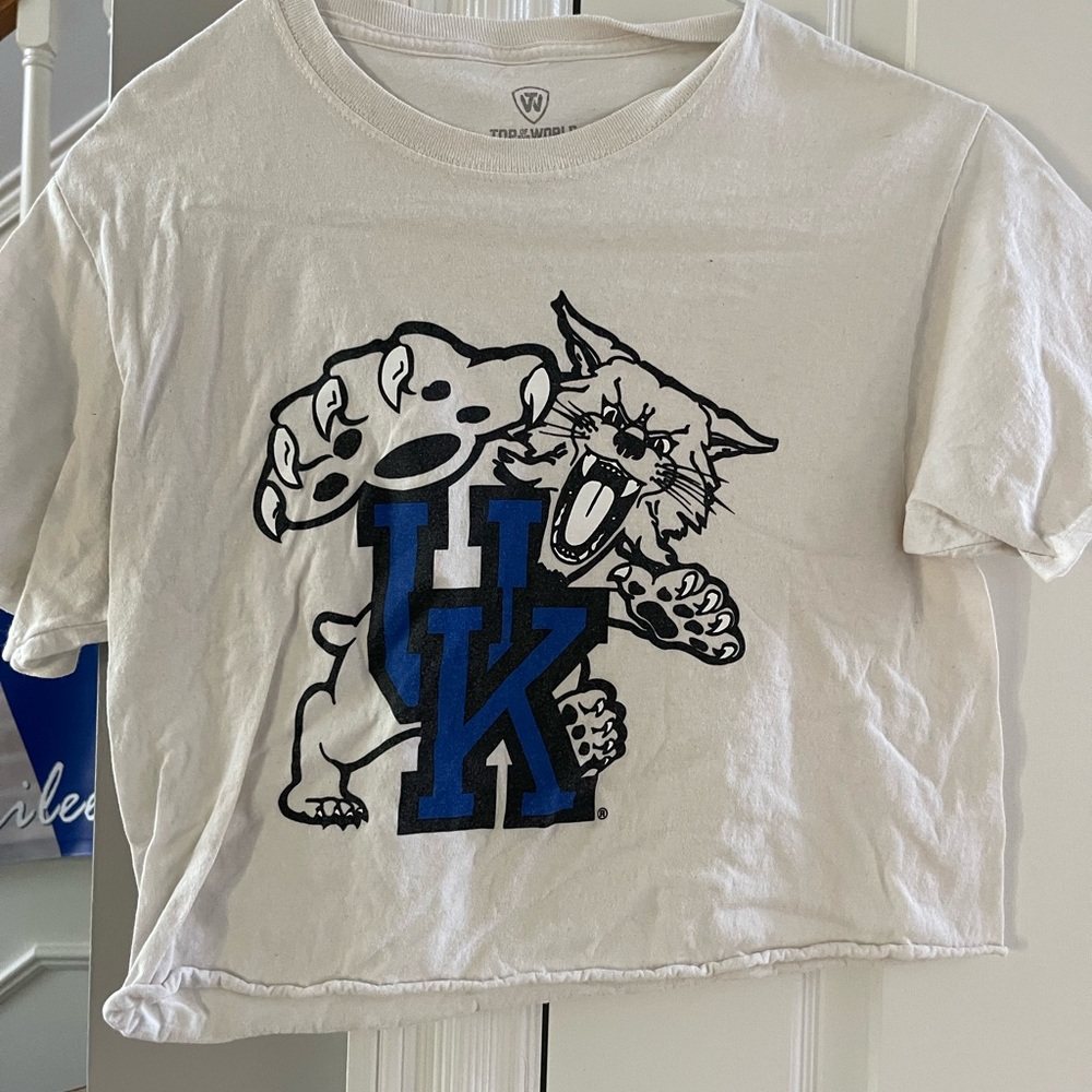 Cropped UK t shirt